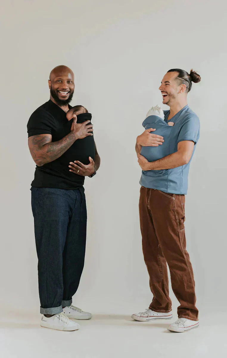 Dames T-shirt Met Borstvoedingsfunctie Voor Handsfree Baby Draagcomfort - Afbeelding 3