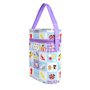 Baby Flessenwarmhouder voor 2 Flessen – Diverse Print