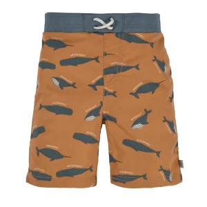 Lässig: Zwembroek Whale caramel