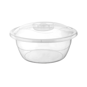 Sev Transparante Teil met Deksel 10 Liter – 37×17.5 cm