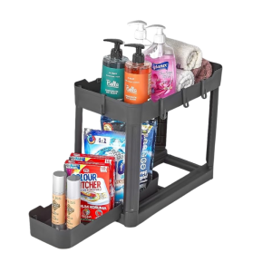 Sev Plastic Opbergrek met Uitschuifbare Lade – 22×40×33 cm