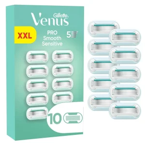 Gillette Venus Pro Smooth Sensitive navulmesjes 10 stuks huidvriendelijk