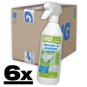 HG Douche en Wasbak Spray 6x500ml