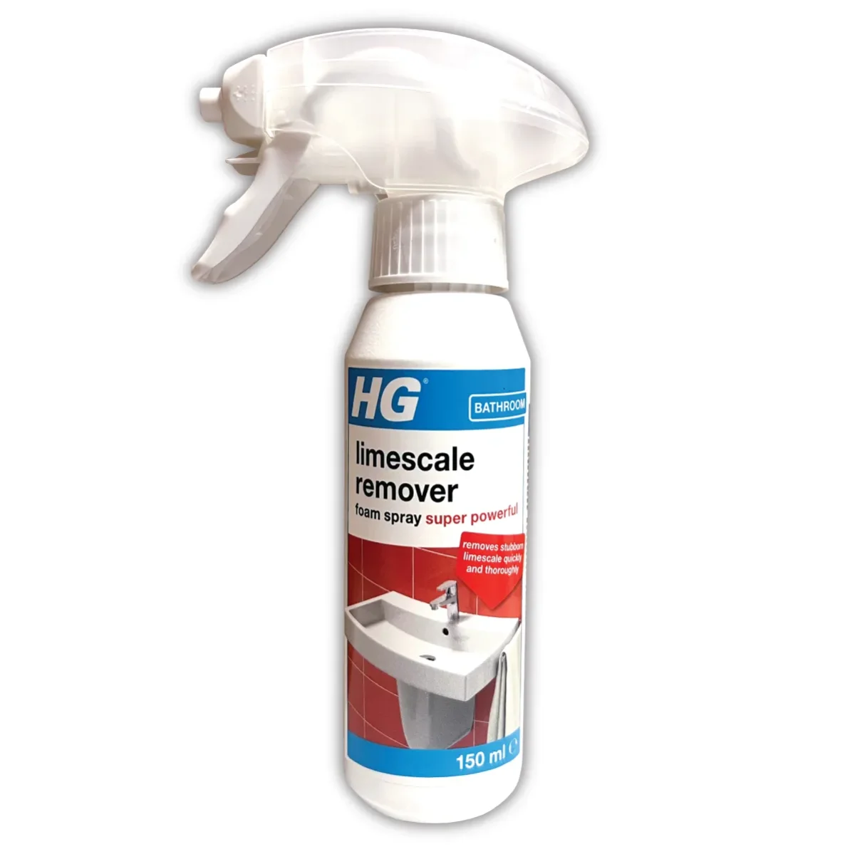 HG Kalkweg 3x sterker (150ml sample verpakking) Verwijdert Kalk Snel en Grondig - Afbeelding 2