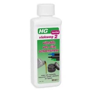 HG Vlekweg 2 50ml Verwijdert hardnekkige vet- en olievlekken