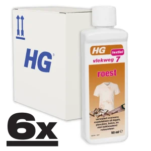HG Vlekweg 7 Verwijdert roestvlekken uit textiel 6x50ml